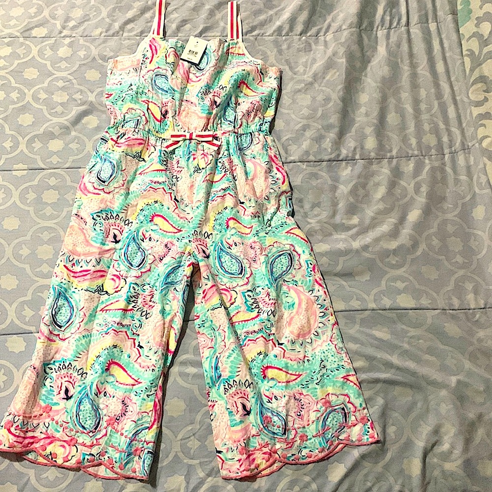 Girls Jumper Crown & Ivy size 14  floral